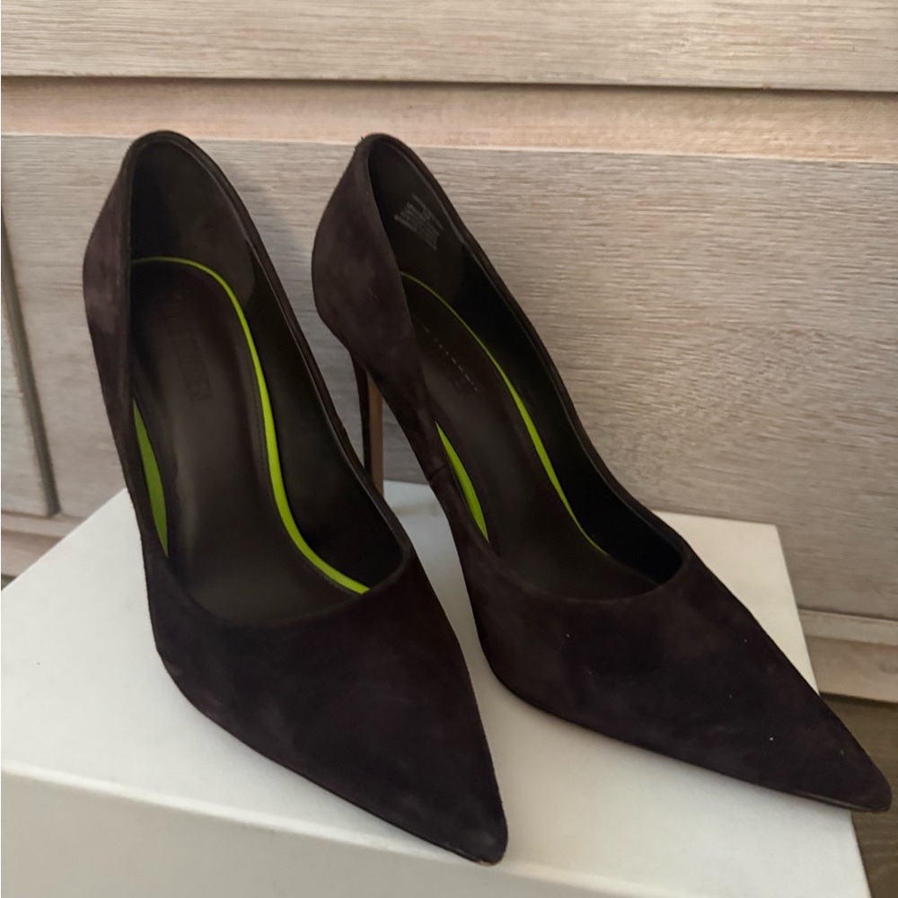 Steve Madden Brown Suede Pumps sz 11